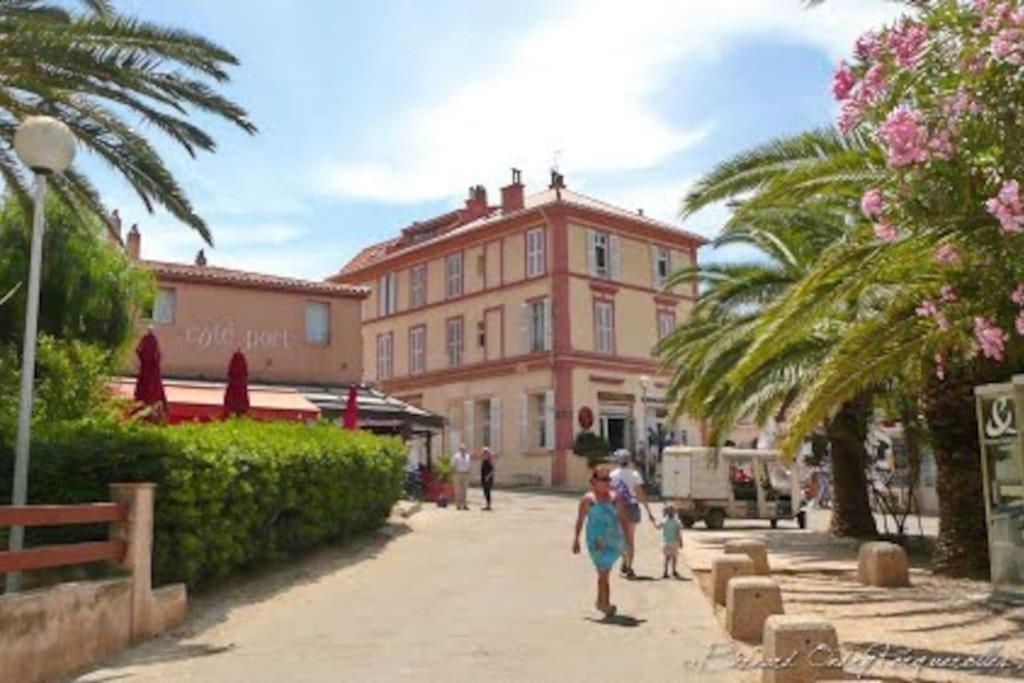 Ile De Porquerolles : T3 Climatise Vue Mer Esterno foto